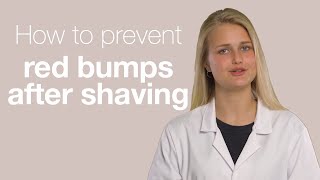 Red bumps after shaving face? how to prevent red bumps after shaving