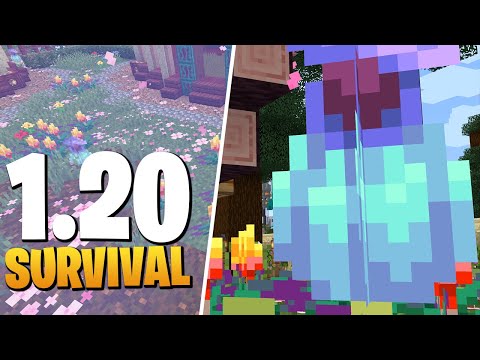 MINECRAFT SURVIVAL 1.20▕▏ Chapter 181 - Sniffer zone finished!!