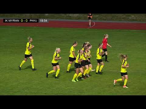 2020 08 22, IK Myran - PKKU 1-0 MÅL