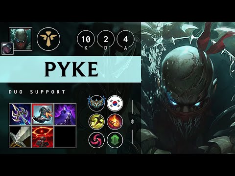 Pyke Support vs Rakan - KR Challenger Patch 25.13