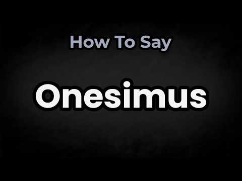 How To Pronounce Onesimus? (CORRECTLY) Meaning & Pronunciation