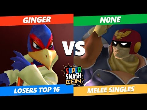 SSC 2019 SSBM - Ginger (Falco) Vs. n0ne (Captain Falcon) Smash Melee Tournament Losers Top 16
