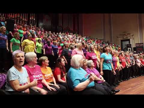 MR HAZE, Texas performed by Sing in the City & Hanley and the Baird at the Usher Hall