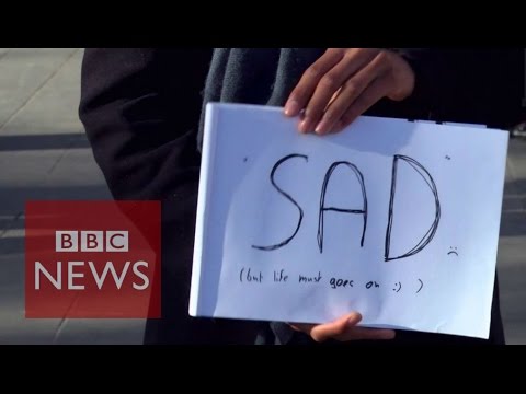 Paris attacks: How Parisians feel - in one word - BBC News