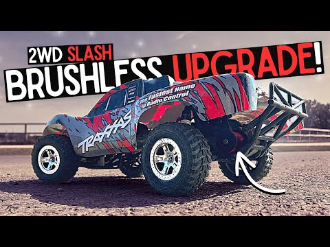 Traxxas Slash 2WD Gets an EPIC Brushless POWER UPGRADE!!