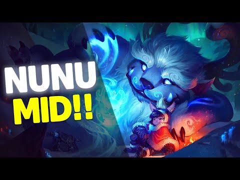 NUNU MID! 🔥 Un pick SORPRENDENTE!! 🔥 League of Legends ita
