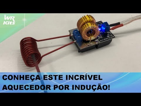 Video - Módulo ZVS de Aquecimento por Indução com Bobina 5 a 12V - MA712