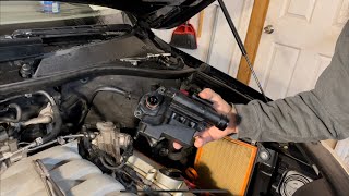 Replacing T pump valve and pcv valve on a 2007 4.2 Audi Q7.