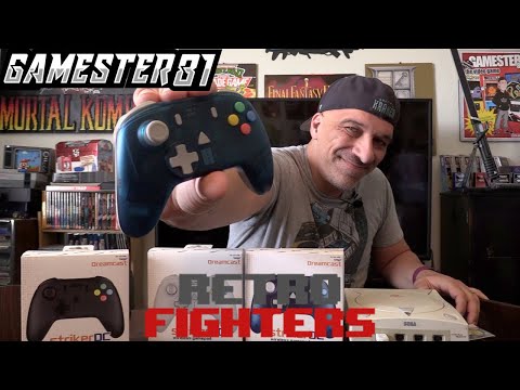 New Dreamcast StrikerDC Wireless Controller Review - Gamester81