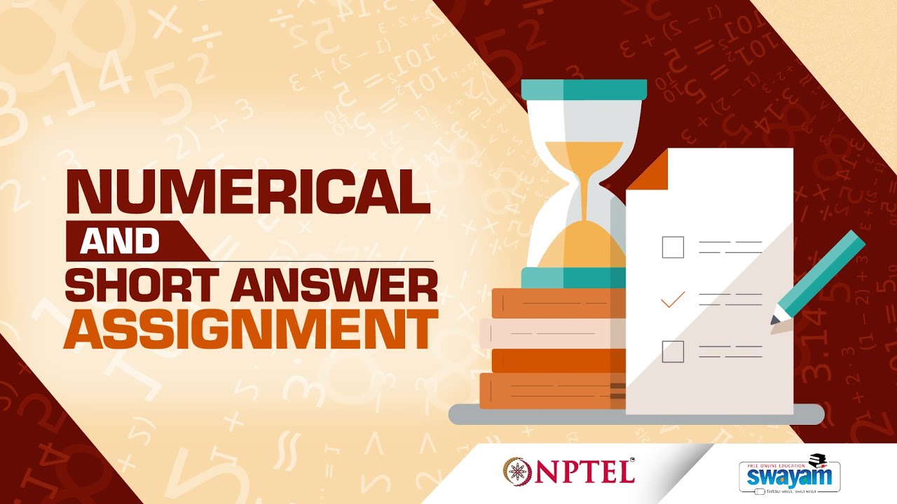 Numerical and Short Answer Assignment