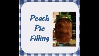 Peach Pie Filling