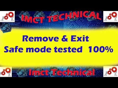 Remove safe mode form mobile phone  tested 100% ok HINDi