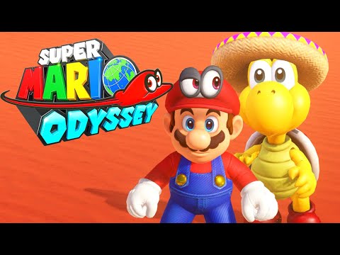 Super Mario Odyssey Walkthrough Part 3 - More Moons in Sand Kingdom