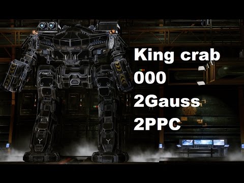 MechWarrior Online : KGC-000 "Pinchpoint" (2x GAUSS, 2x PPC, XL360)