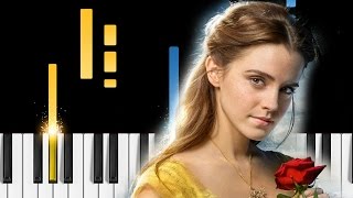 Emma Watson - How Does A Moment Last Forever - EASY Piano Tutorial - Beauty and the Beast soundtrack