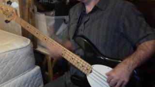 XTC bass cover - Day In Day Out