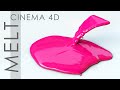 Cinema 4D RealFlow Melt Animation