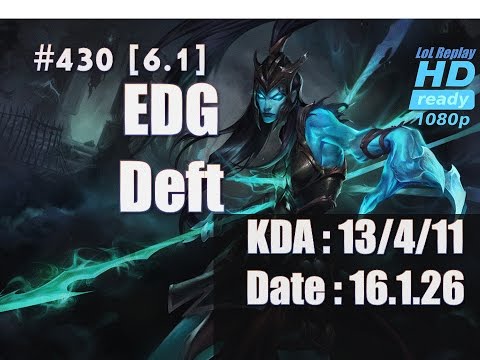16.1.26 LPL EDG Deft Bot Lane Ad Carry Kalista(vs Ezreal) Kr High Elo SOlo Q[1080p]#430