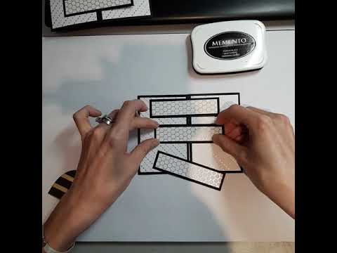 Stampin Up Honey Bee Crossover Fun Fold Card