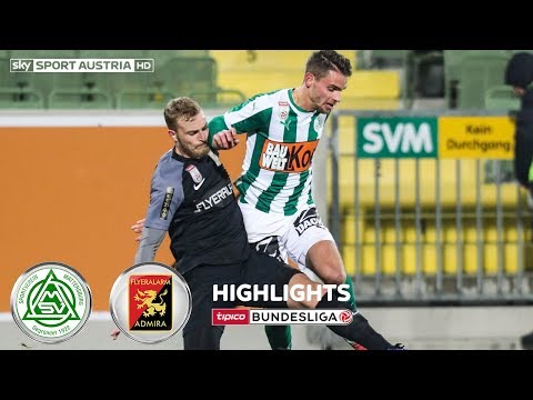 Highlights: tipico Bundesliga, 16. Runde: SV Mattersburg - FC Flyeralarm Admira 2:2