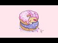 Non Copyright 1 Hour Loop Donut LuKremBo Royalty Free Music Chill Lofi Music Lily Avenue