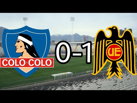 COLO COLO 0-1 UNION ESPAÑOLA| GOLES DEL PARTIDO | FECHA 33