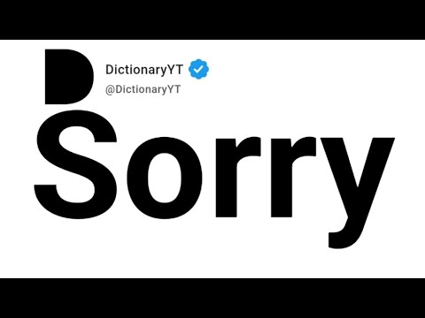 Sorry Thesaurus
