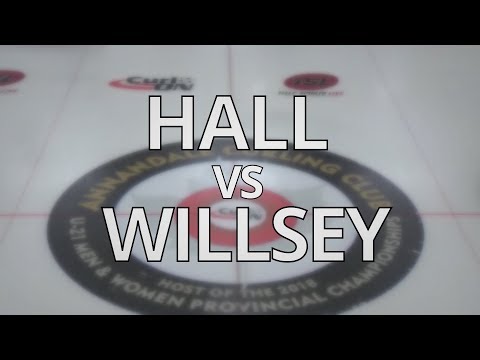 2018 ONT U21 MENS FINAL - HALL vs WILLSEY