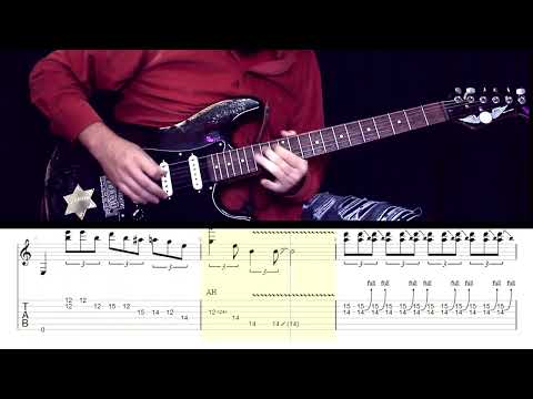 Solo Gary Moore - Walking by Myself. Guitar Tabs.