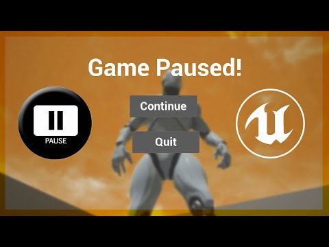 How To Create A Pause Menu - Unreal Engine 5 Tutorial