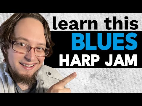 You'll want to learn this... (12 Blues Harmonica Jam)