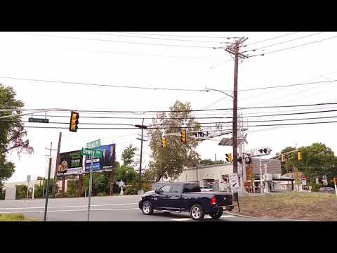 Norfolk Southern H88 in downtown Saddle Brook, NJ #norfolksouthernh88 #norfolksoutherntrains