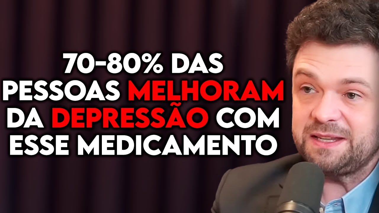 A "CURA" PARA DEPRESSÃO QUE A INDÚSTRIA NÃO QUER QUE VOCÊ SAIBA | Lutz Podcast