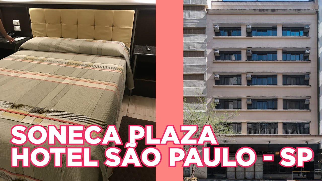 Tour pelo Hotel Soneca Plaza em São Paulo - SP; quartos, opinião; café da manhã; preço e atendimento
