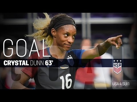 WNT vs. Switzerland: Crystal Dunn Goal - Oct. 23, 2016