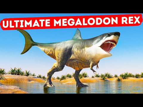 What If Megalodon and T-Rex Evolved into One Creature