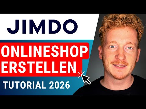 Jimdo Online Shop erstellen - Jimdo Tutorial auf Deutsch 2026