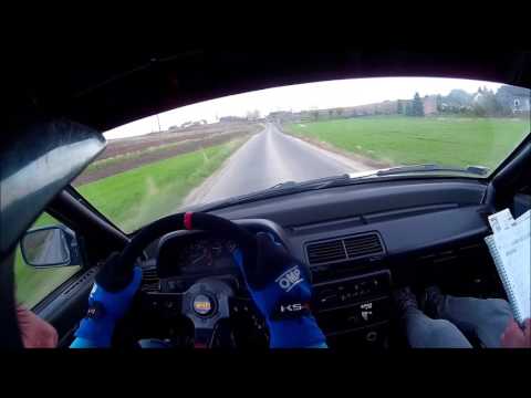 2 Rajd Ziemi Proszowickiej Dawid Trzpiot/Piotr Leks Honda Civic OS PROSZOWICE