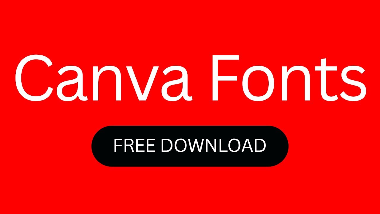 How to Download Any Font from Canva for Free