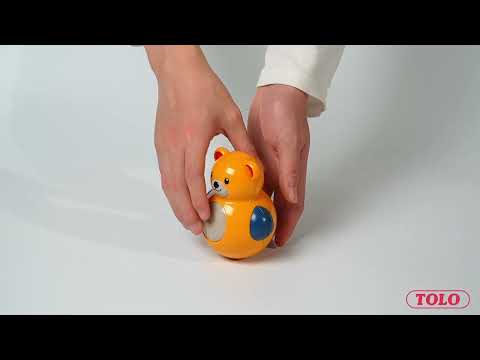 TOLO ROLY POLY TEDDY BEAR