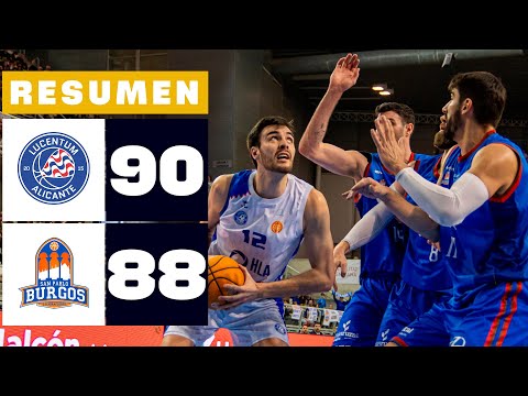 HLA ALICANTE 90-88 SILBÖ SAN PABLO BURGOS | RESUMEN PRIMERA FEB