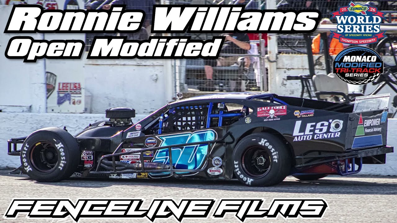 Ronnie Williams Monaco Tri Track Modified Thompson Speedway World Series 2026