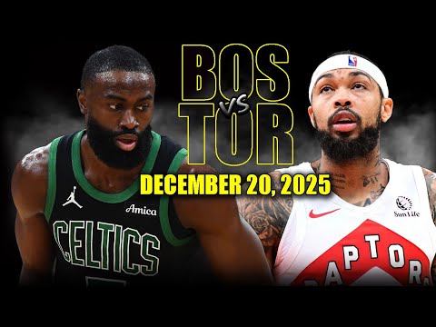 Boston Celtics vs Toronto Raptors Full Game Highlights – December 20, 2025 | NBA Season