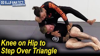 Knee on Hip to Step Over Triangle by Benji Silva