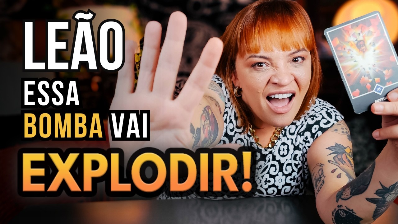 LEÃO INSANO! TEM ATÉ DATA MARCADA!  NÃO TEM MAIS COMO SEGURAR! VAI CAIR NO SEU COLO!