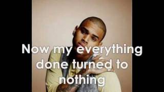 Chris Brown - Nothin' With Lyrics
