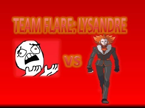 Pokemon X: Battle Team Flare Boss Lysandre!