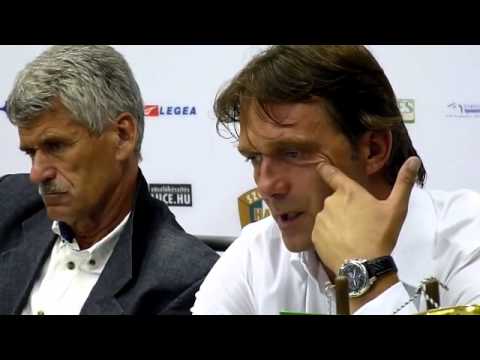 Haladás-ZTE sajtótájékoztató 2011-08-13 (VOND)