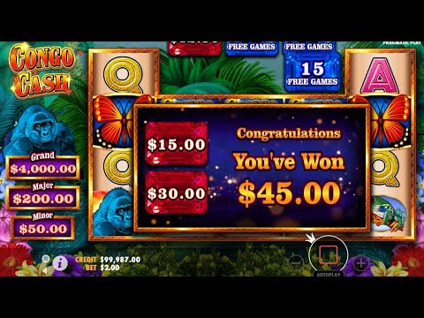 Captura de la tragamonedas Congo Cash