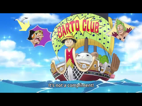 Bartolomeo's ship: The Mister Luffy Go ^^